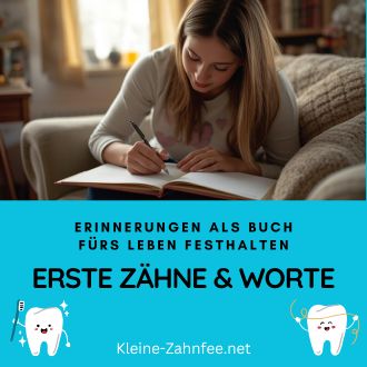Erste Zähne und Worte - Erinnerungen als Buch fürs Leben festhalten